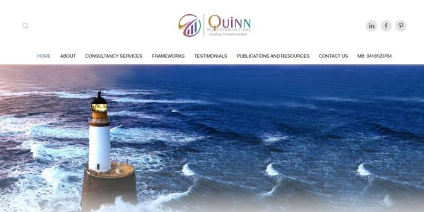 wj quinn consulting website